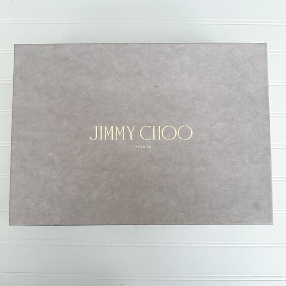 Jimmy Choo Meira 85 Heeled Sandals Off-White Latte Crystal Rhinestone Heels 38.5 - Picture 12 of 13